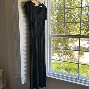 Latched Mama Black Maxi dress